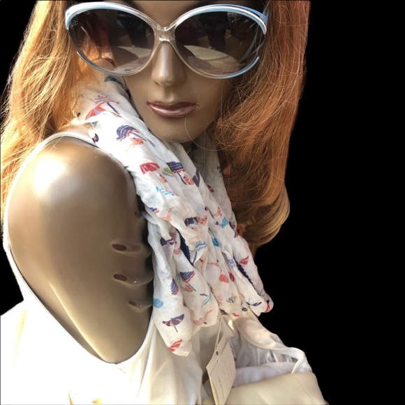 ANN Taylor Loft Summer infinity scarf - Picture 3 of 9